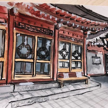 Hanok Guesthouse Suni Seoul Exteriör bild